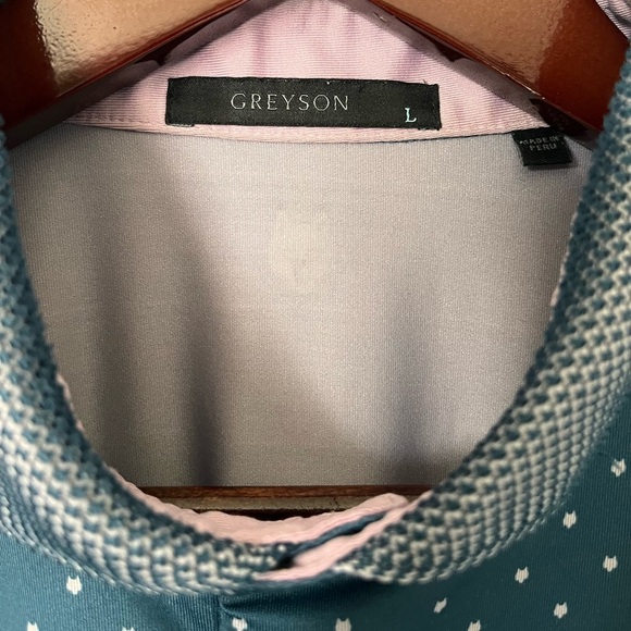 Mens Greyson Premium Golf Polo Shirt Large - Picture 3 of 10